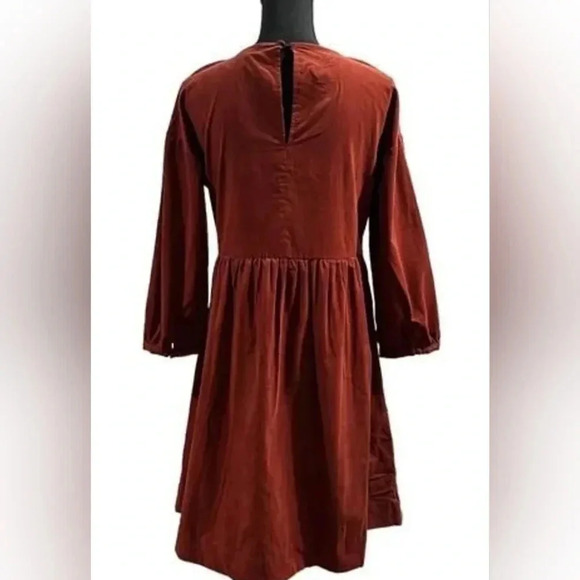 Madewell burgundy corduroy dress - Picture 4 of 4